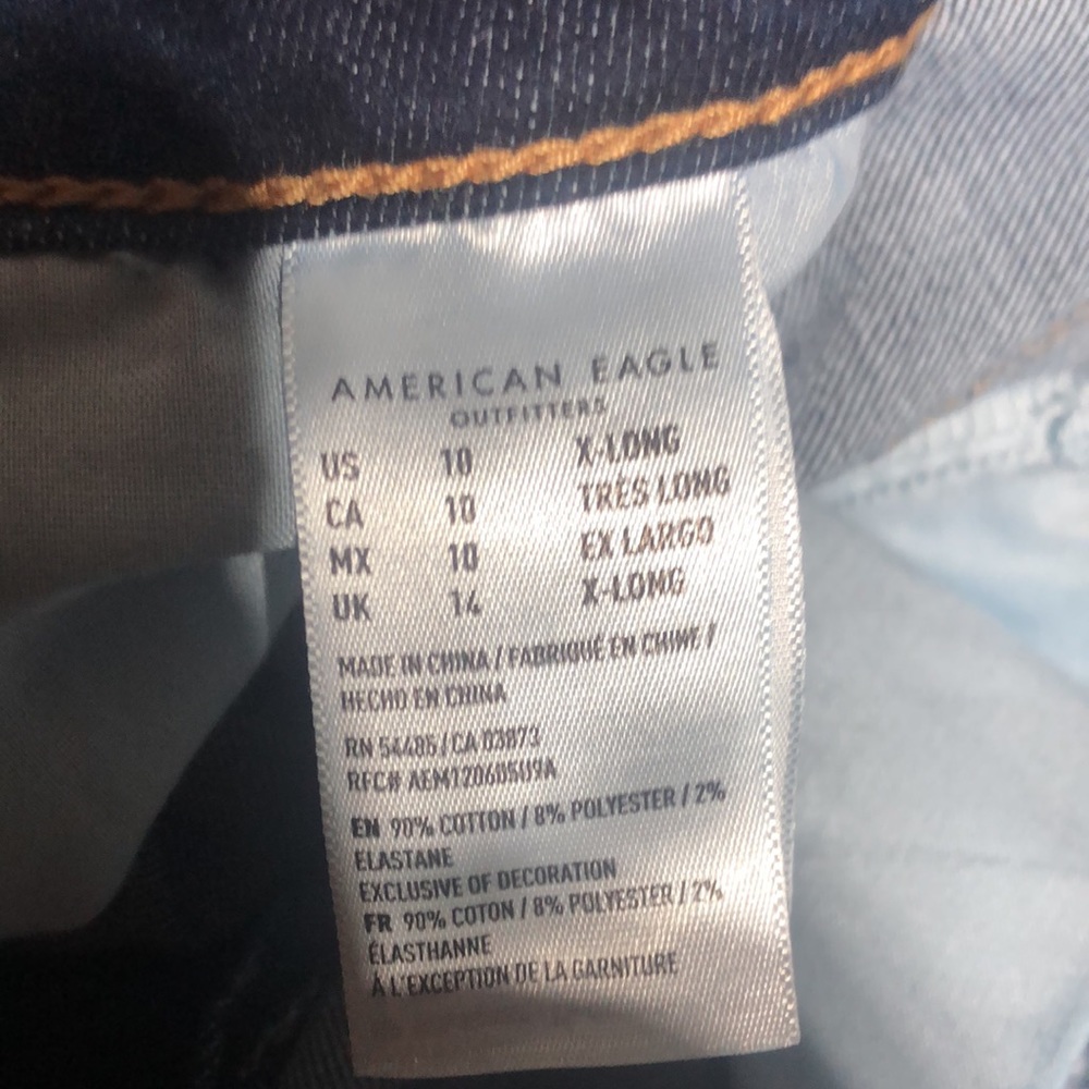 American eagle dark super hi rise jeggings - Picture 5 of 5